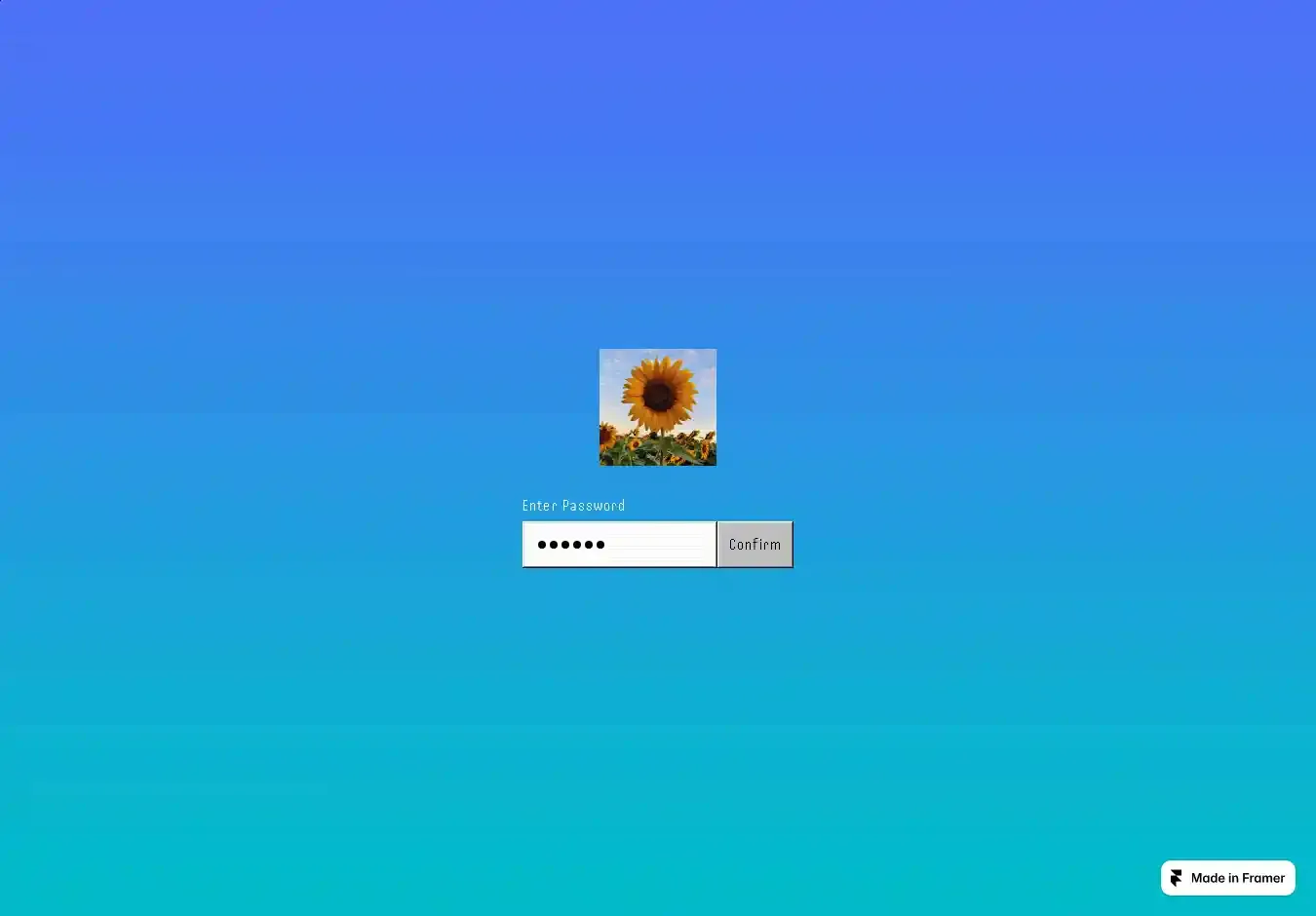 Retro'98 home page on desktop