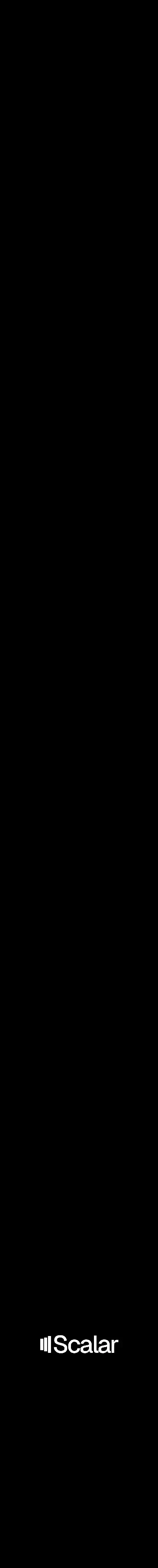 Scalarr home page on mobile