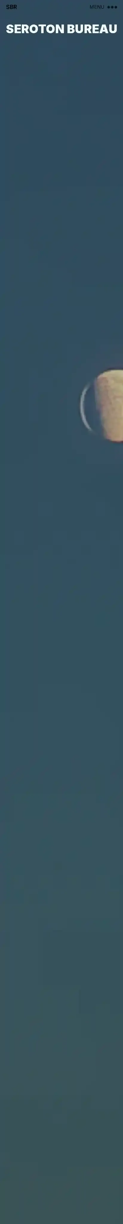 Seroton Bureau home page on mobile