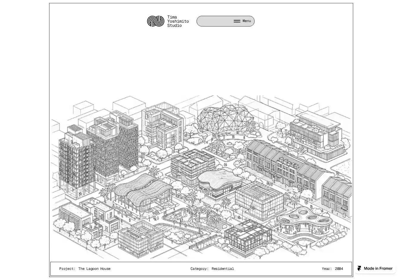 Sketchfollio home page on desktop