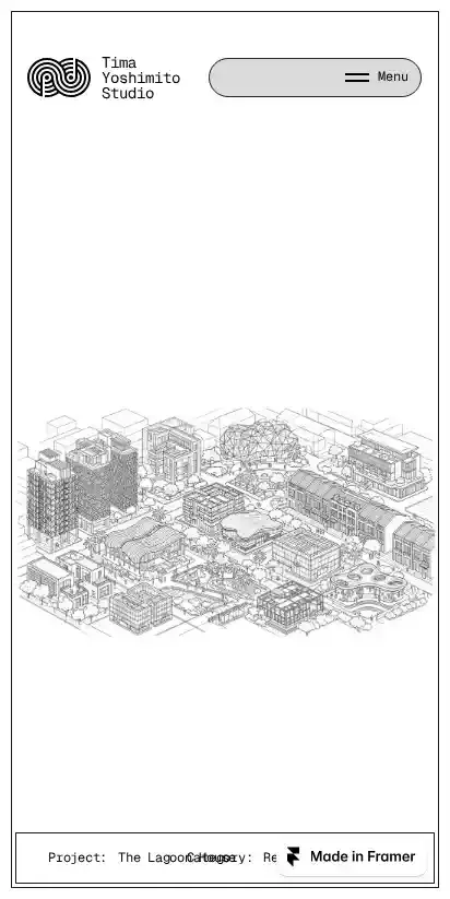 Sketchfollio home page on mobile
