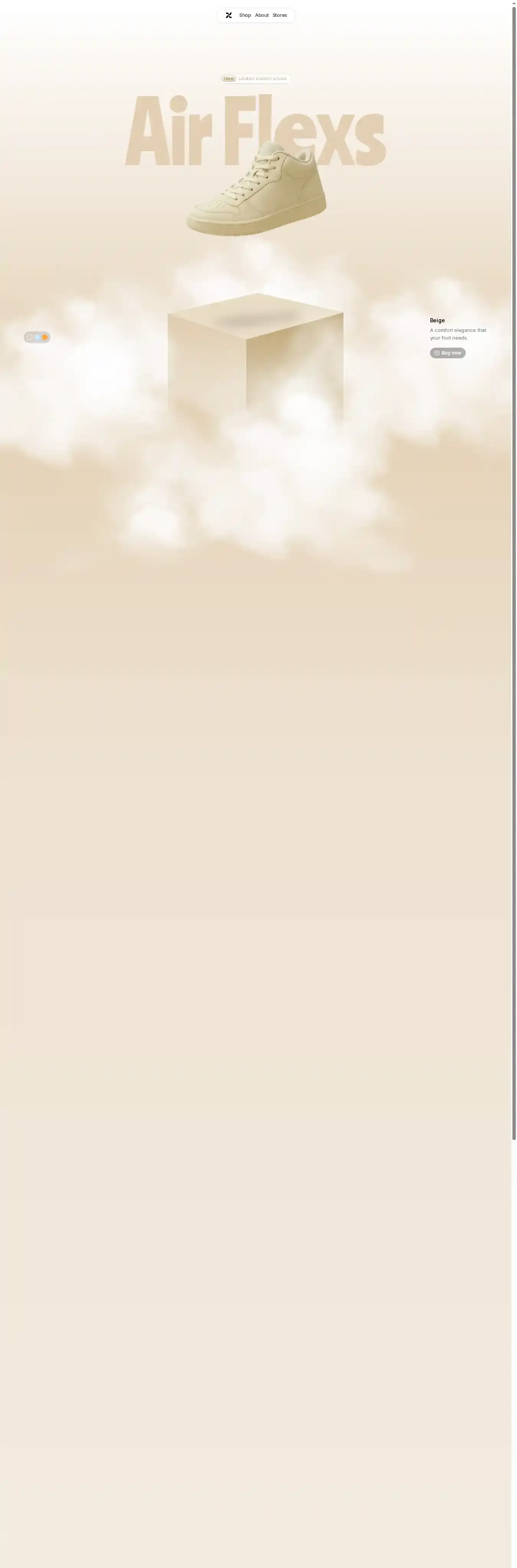 Sneako home page on desktop