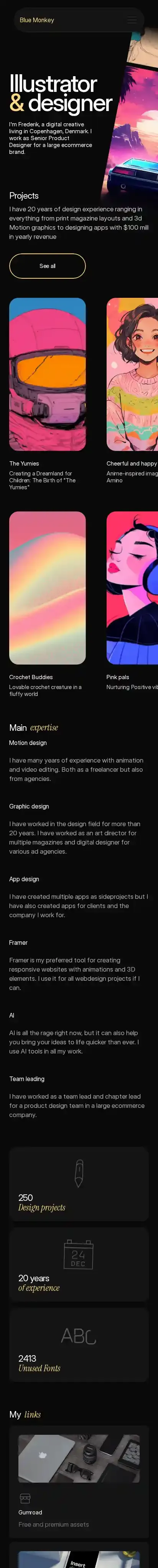 Sora home page on mobile