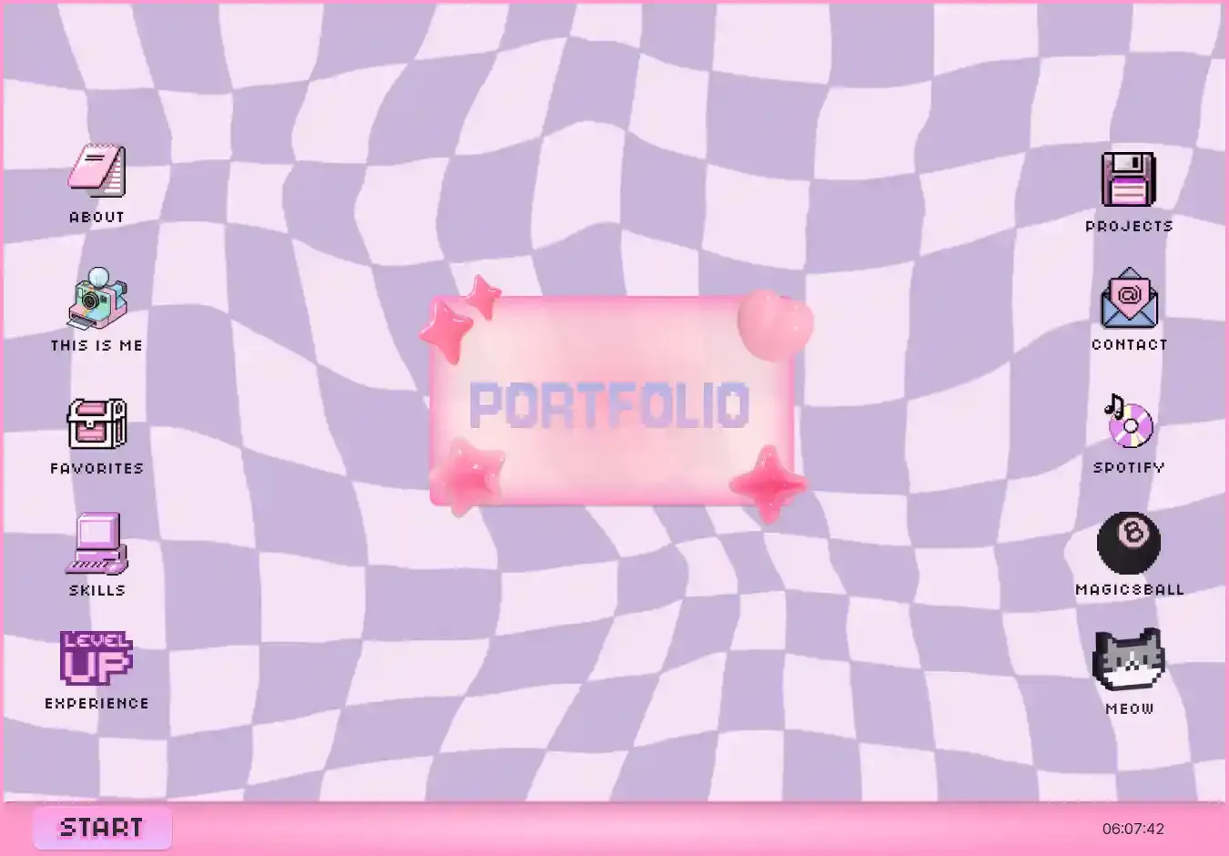 Sugarwave Full ver. home page on desktop