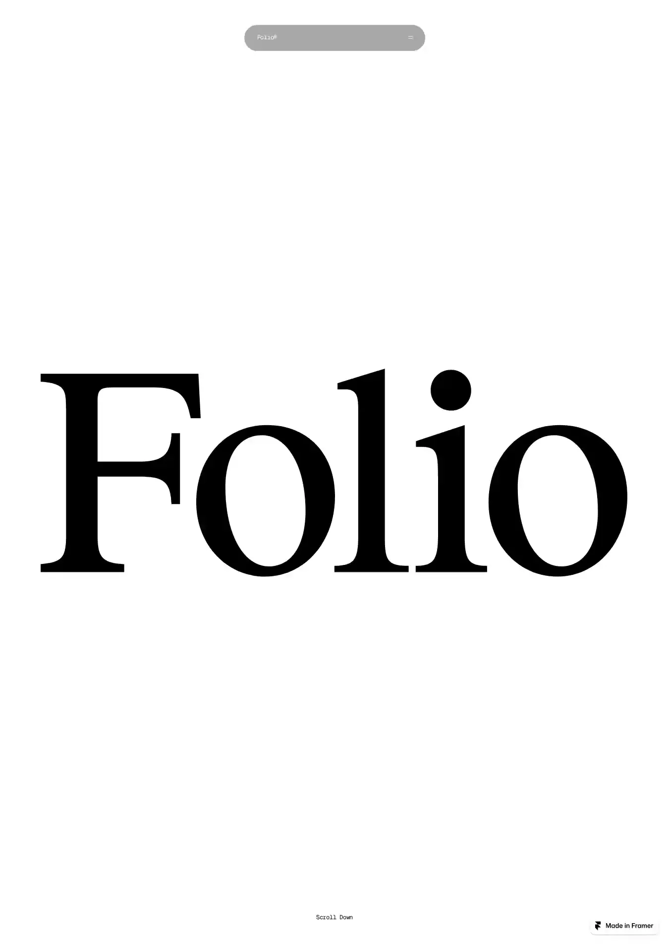 SwissFolio home page on desktop
