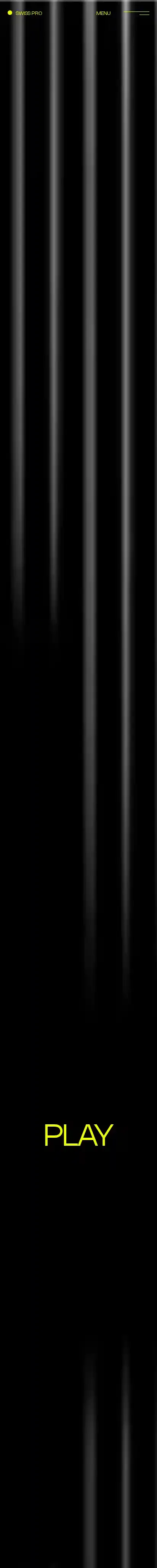 SwissPro home page on mobile