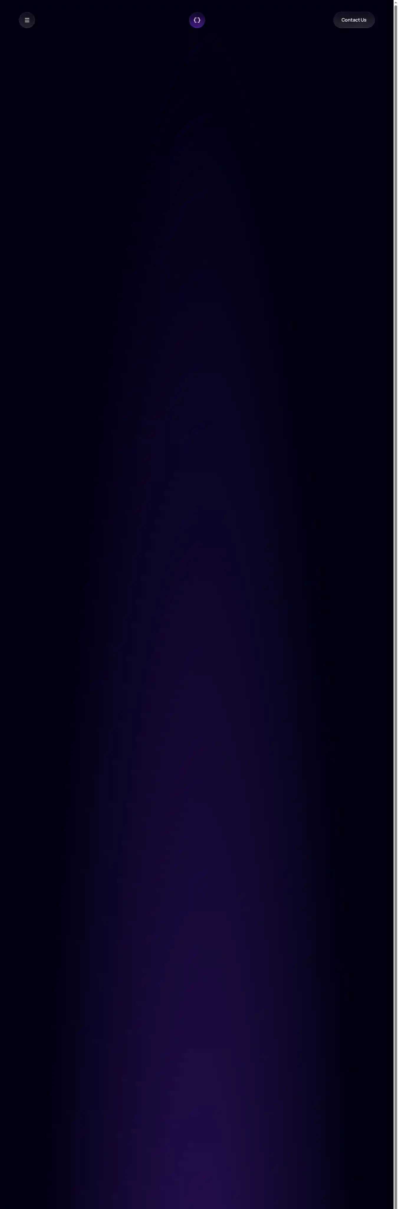 Synthetix home page on desktop