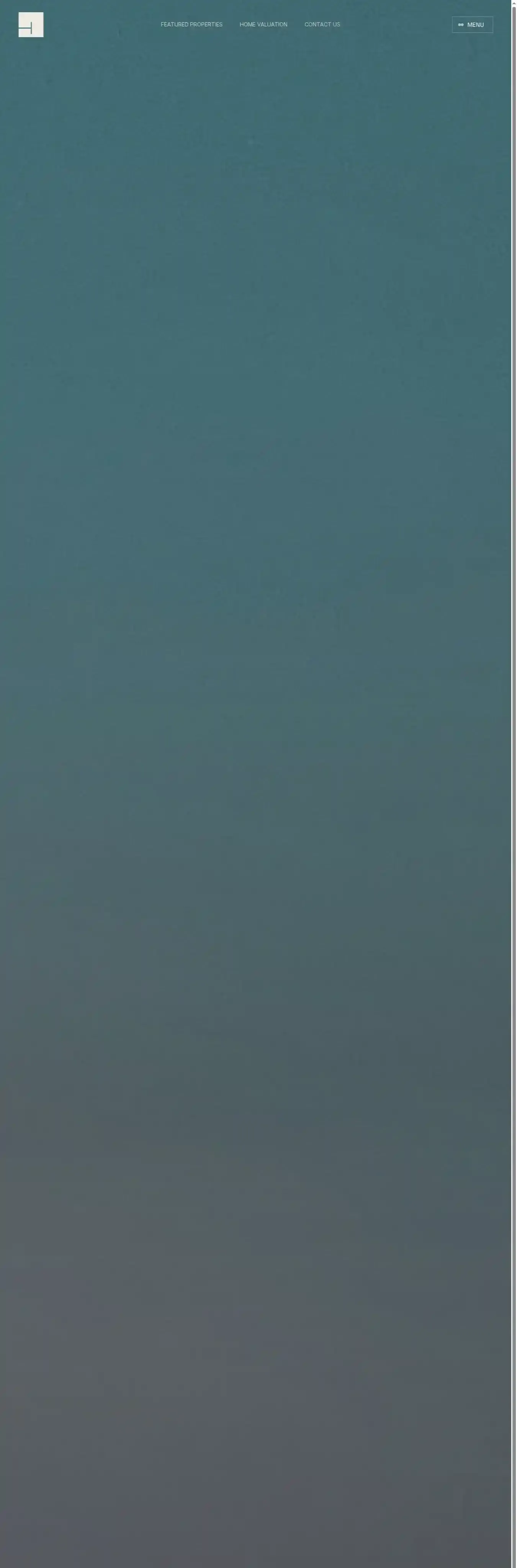 Terrace home page on desktop