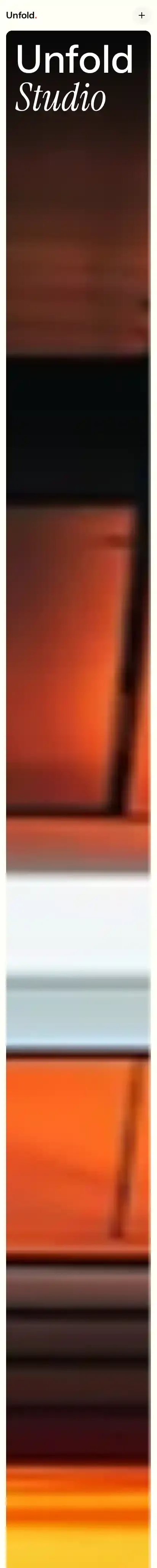 Unfold home page on mobile
