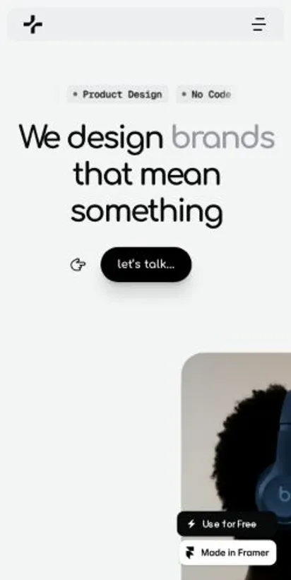 Zolo home page on mobile