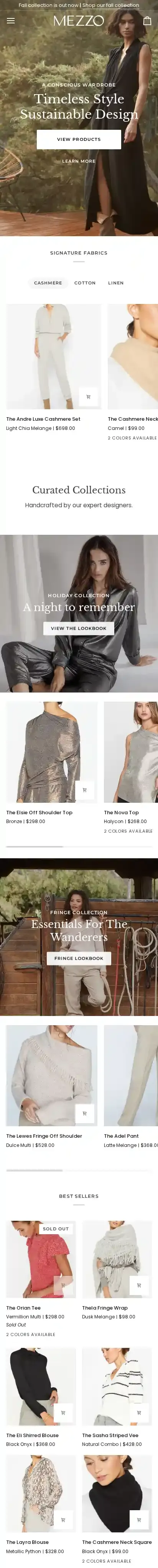 Pipeline home page on mobile