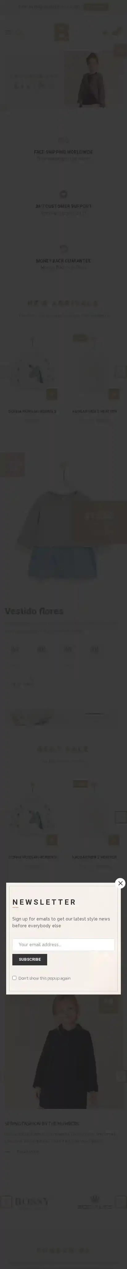 Btrend home page on mobile