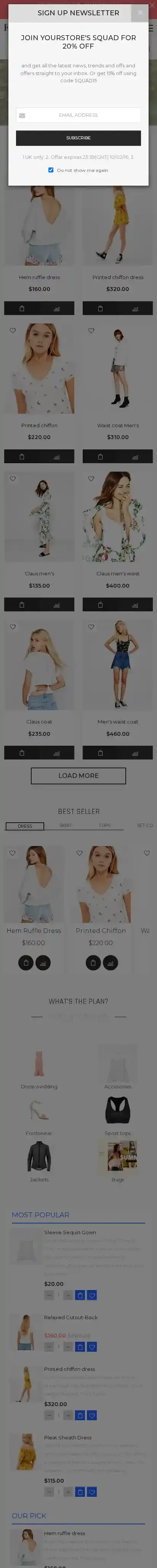 Fastest home page on mobile