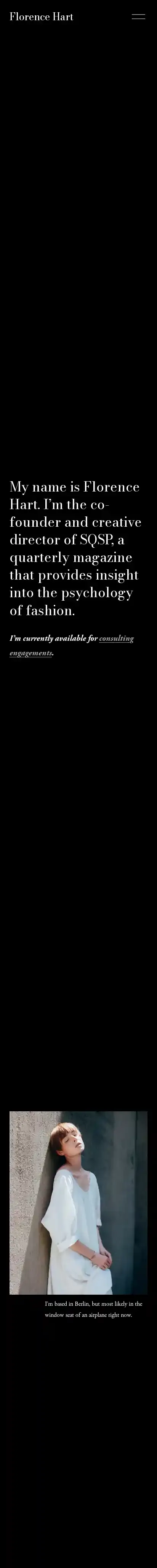 Hart home page on mobile