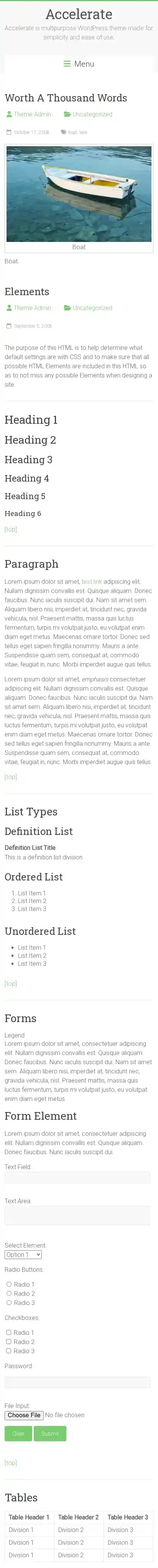 Accelerate home page on mobile
