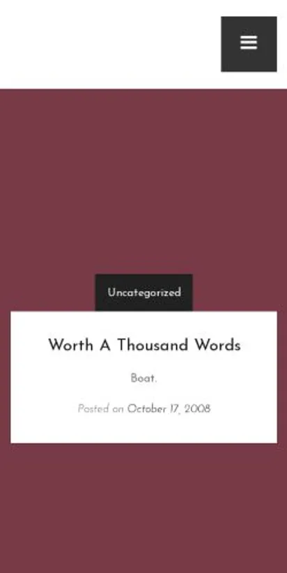 Artwork Lite home page on mobile