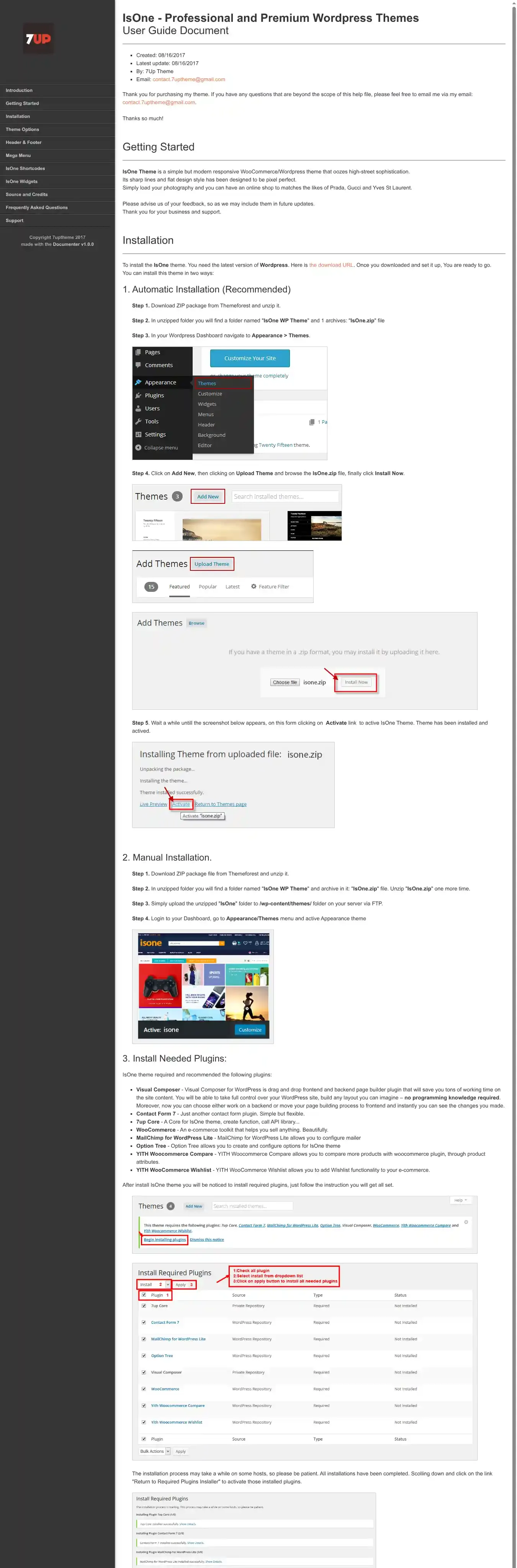 IsOne Store home page on desktop