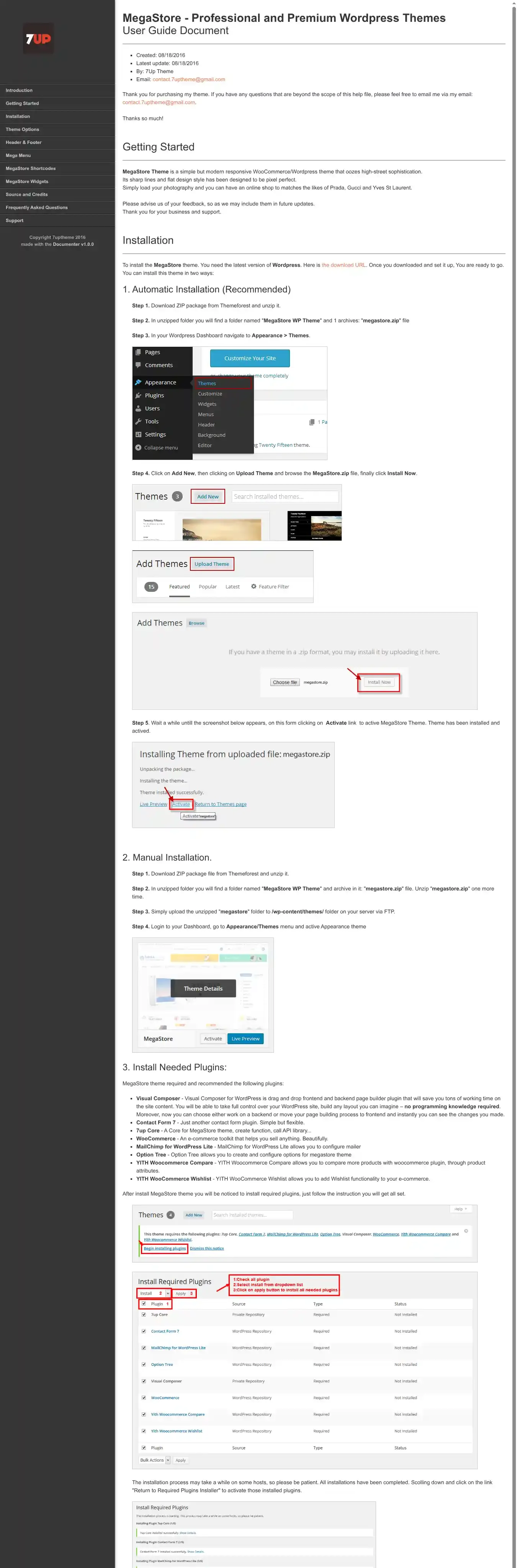 Mega Marketplace Store RTL Responsive WooCommerce home page on desktop