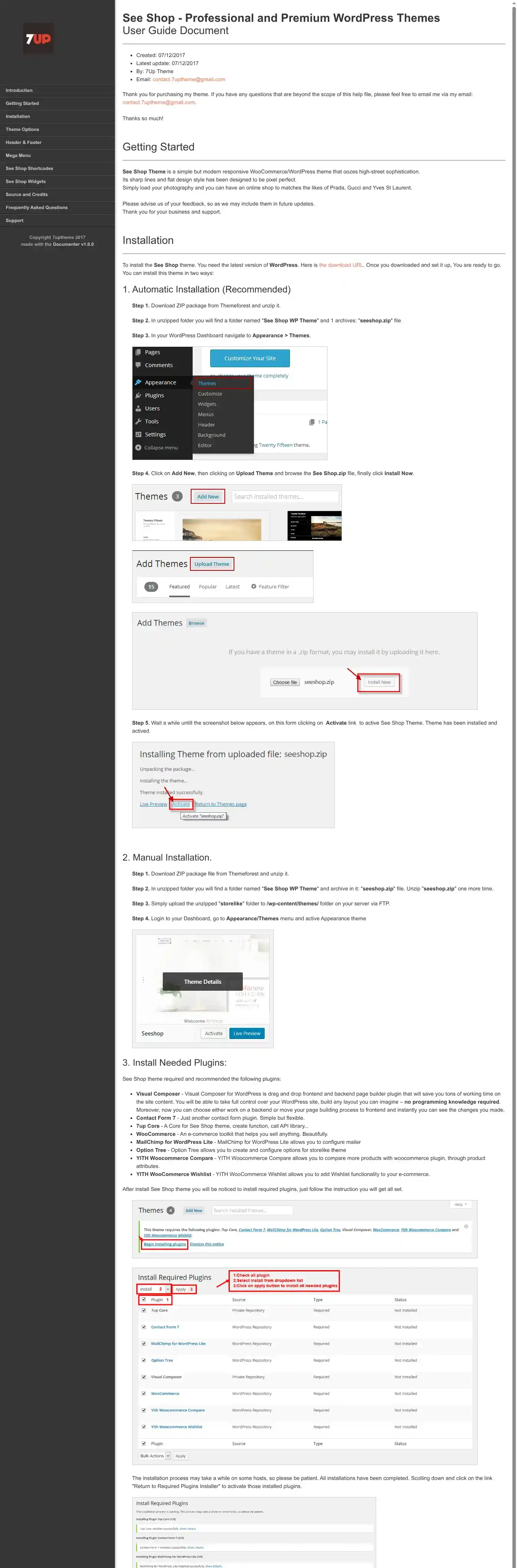 See Shop Furniture home page on desktop