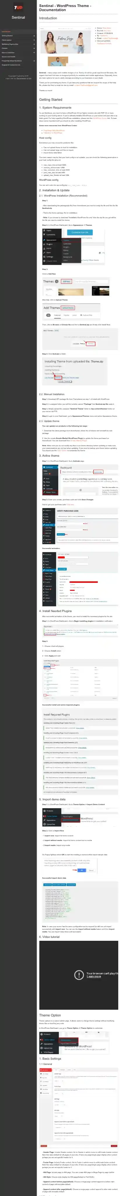 Sentinal home page on mobile